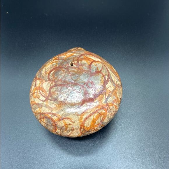 Vintage Clay handmade wall pocket‎ with Toucan - Picture 4 of 5